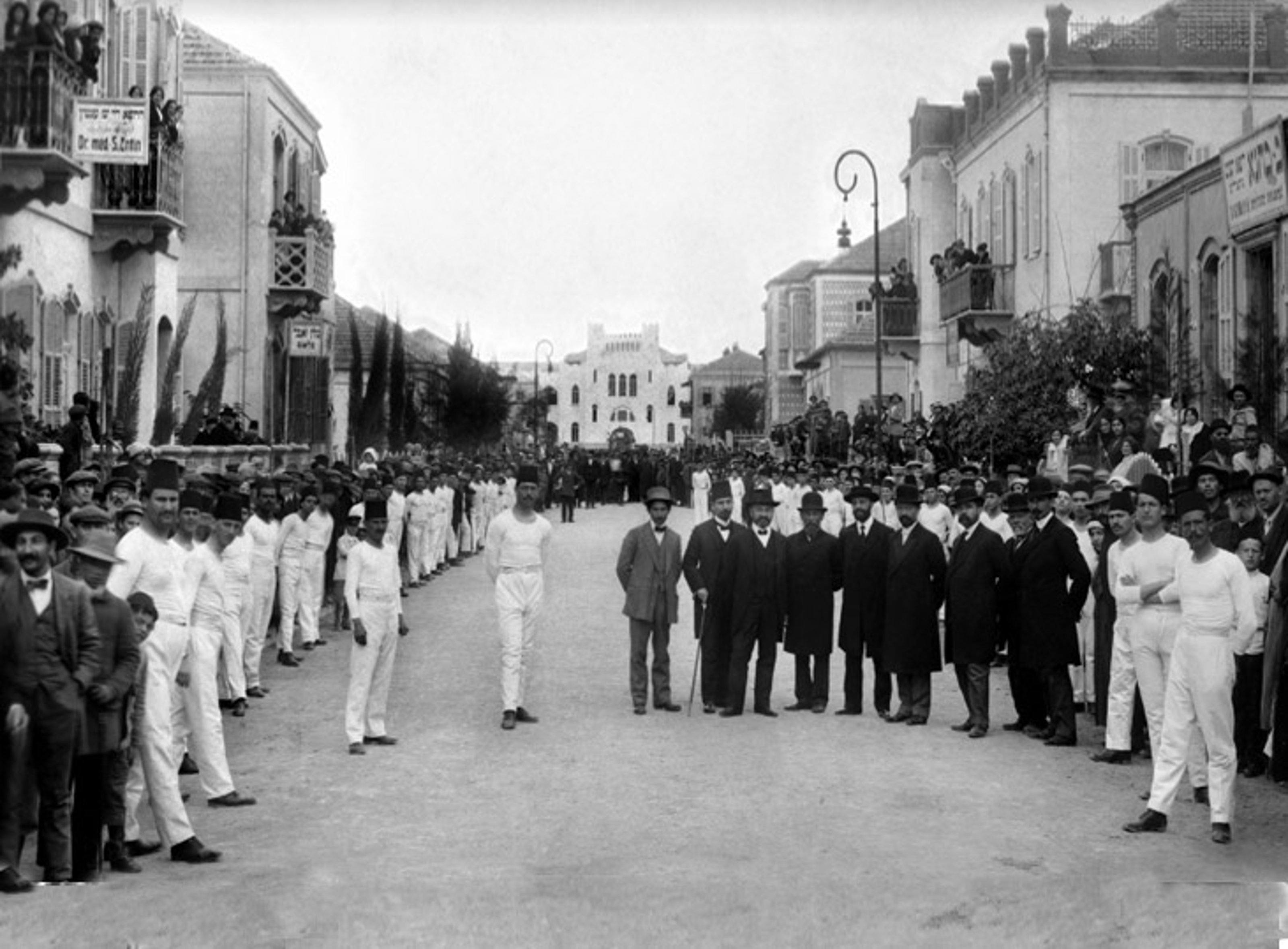 Roshpinah, the Jewish colony, supported by Baron Rothschild in the mountain of Galilee, Palestine