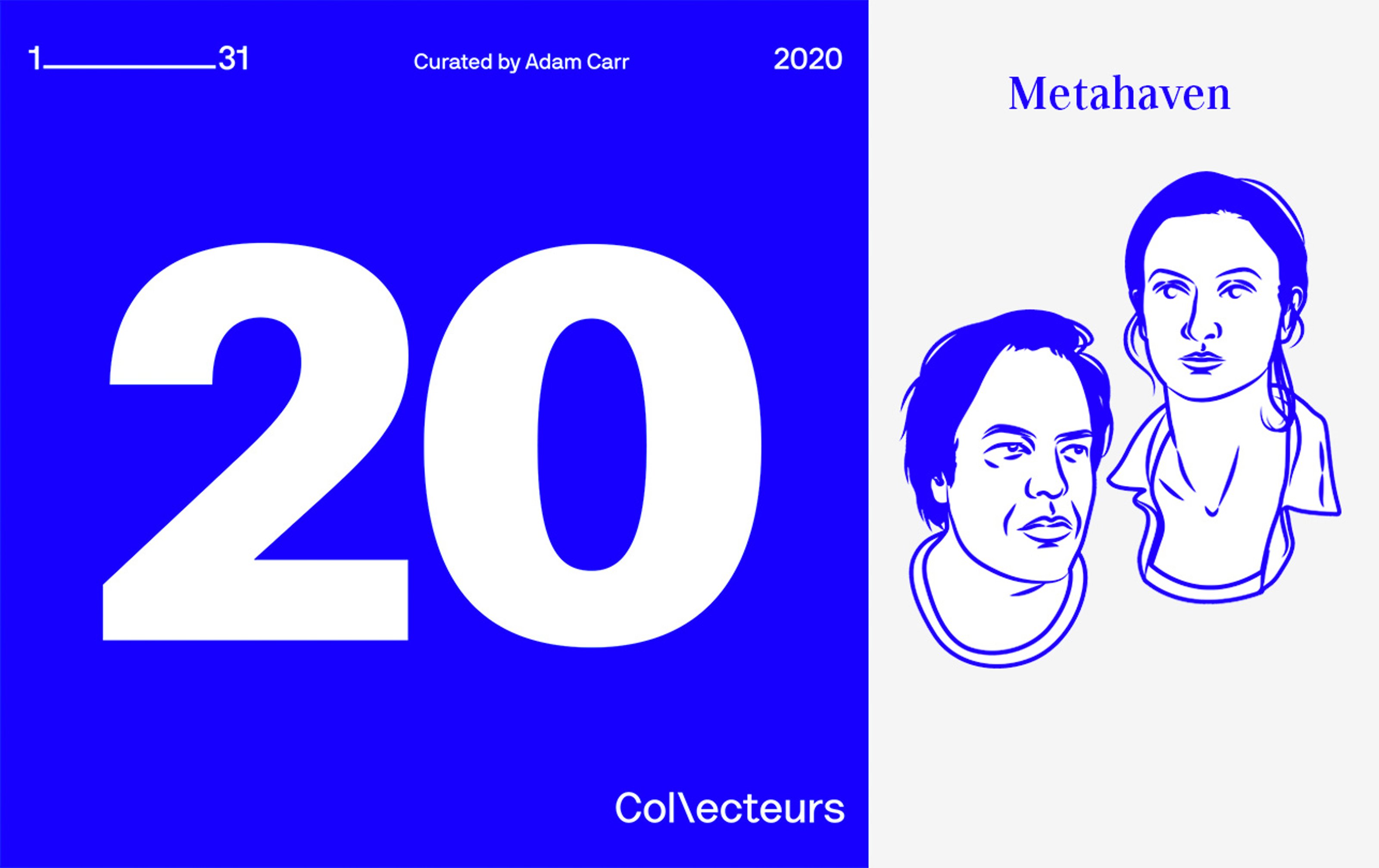 20 - Illustrated portrait of Metahaven