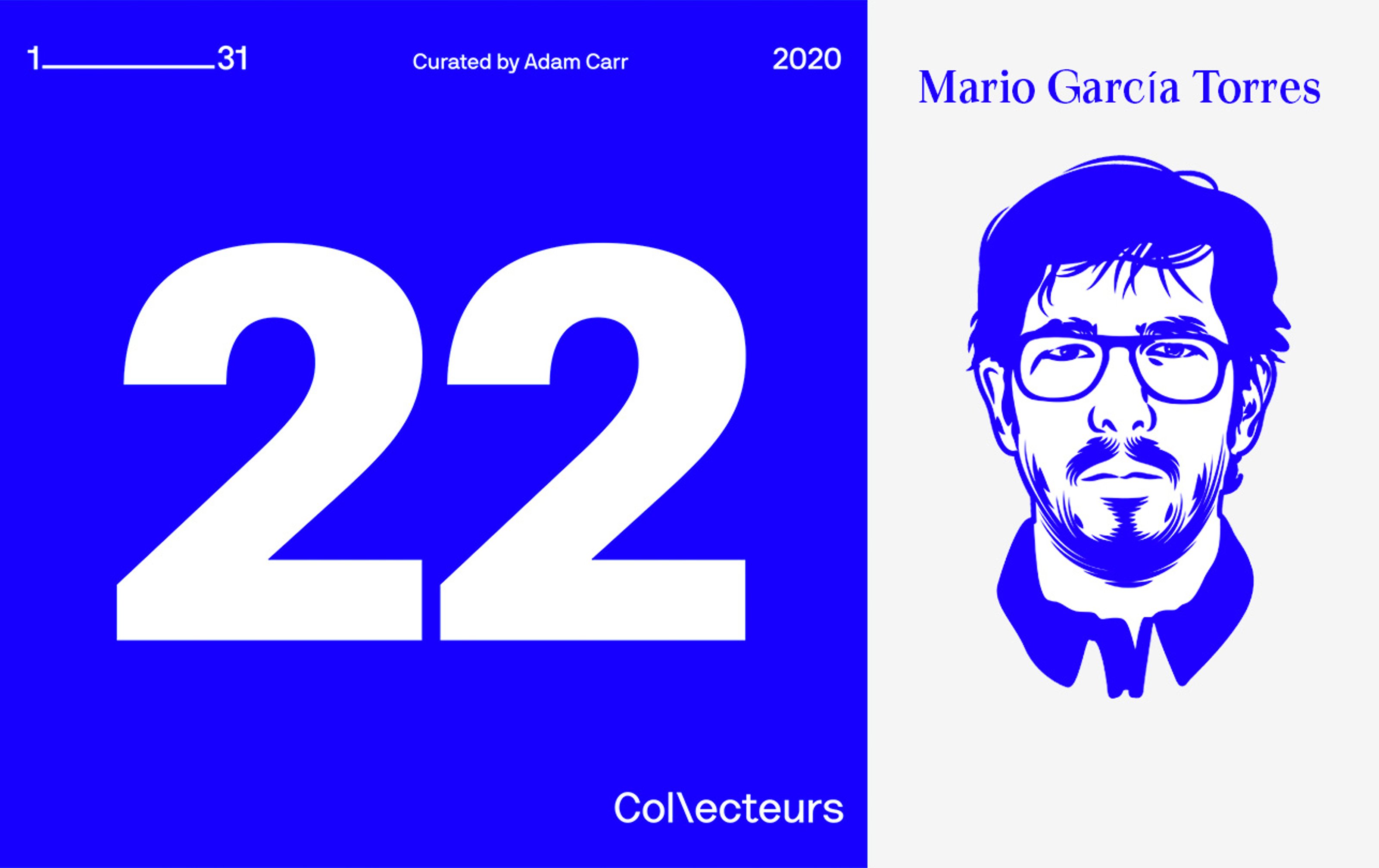 22 - Illustrated portrait of Mario Garcia Torres