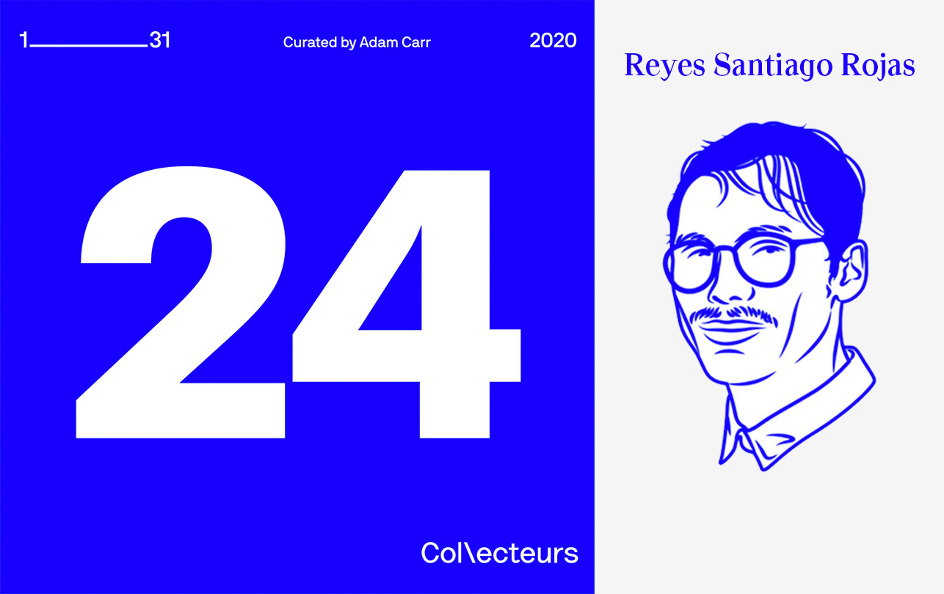 24 - Illustrated Portrait of Reyes Santiago Rojas