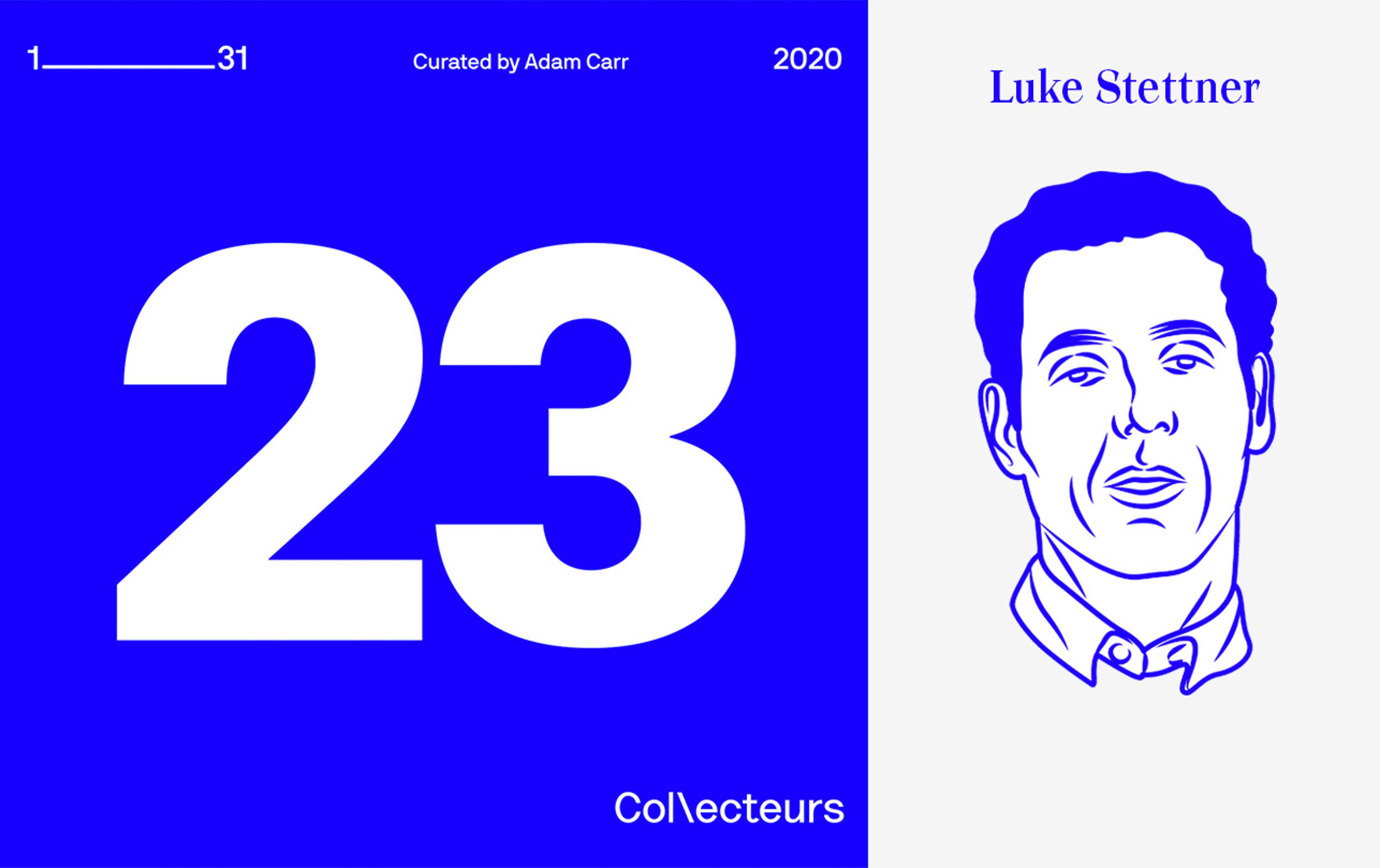 23 - Illustrated portrait of Luke Stettner