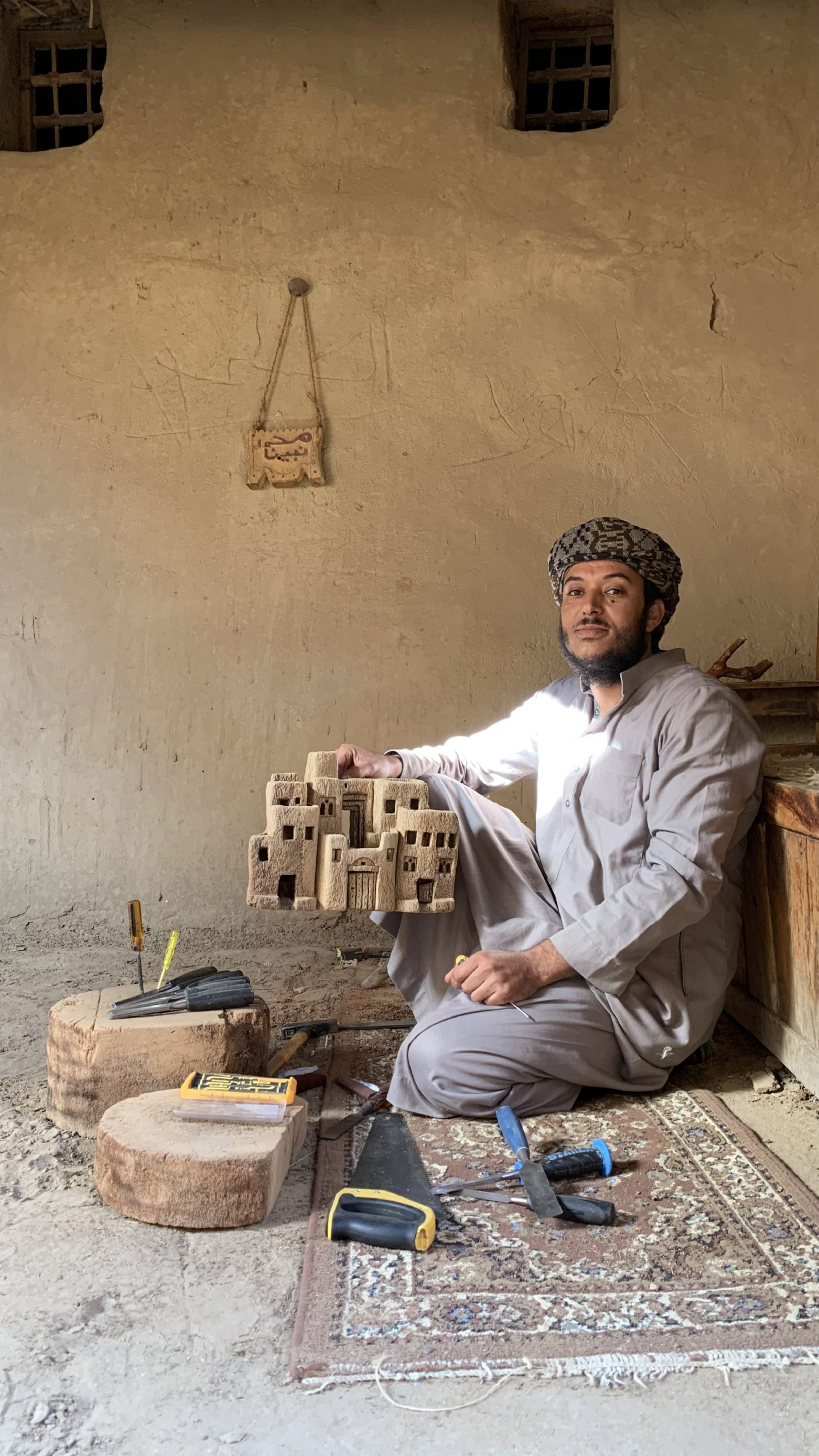 Local artisan in the Middle East