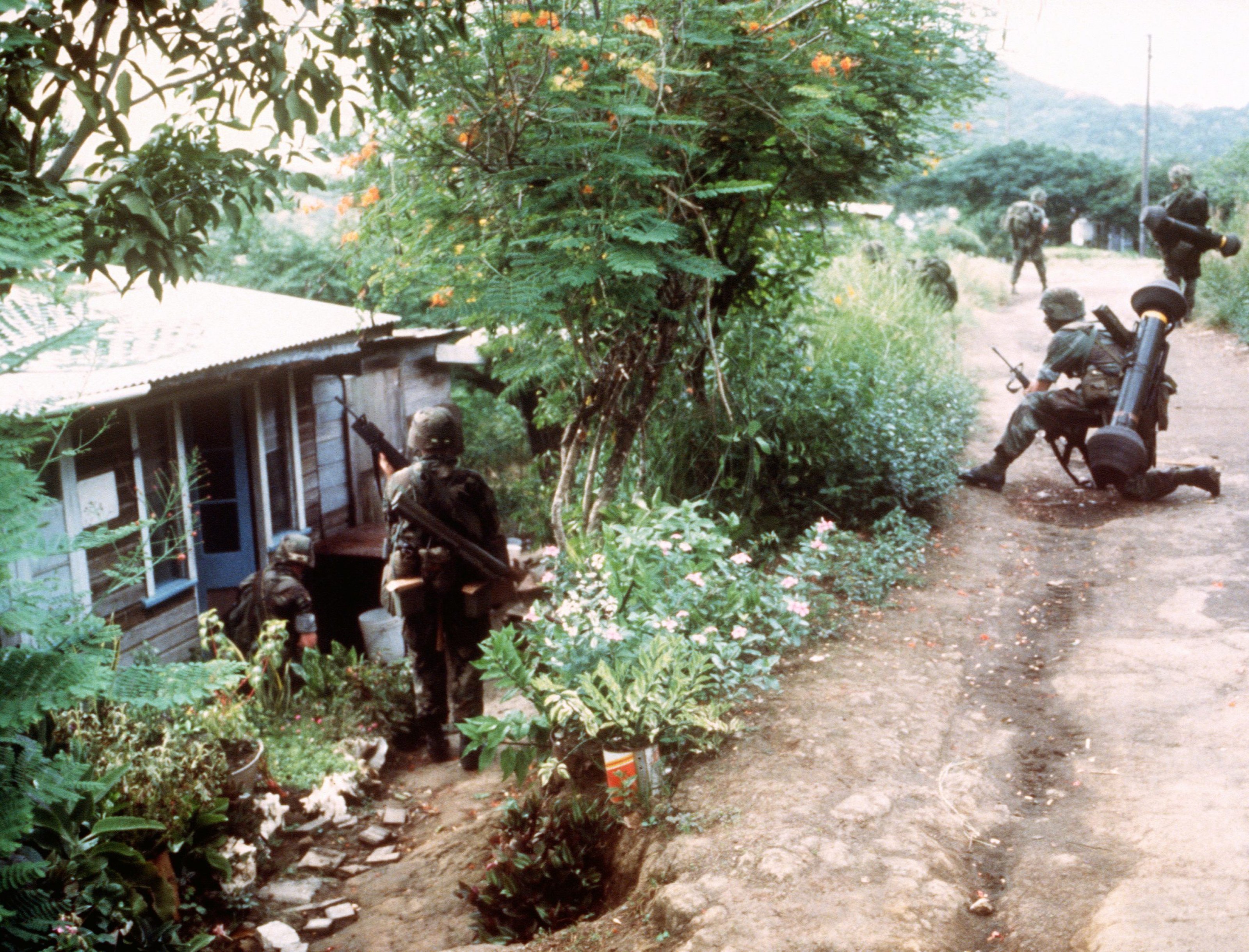 82nd Airborne soldiers on Grenada dating to 1983