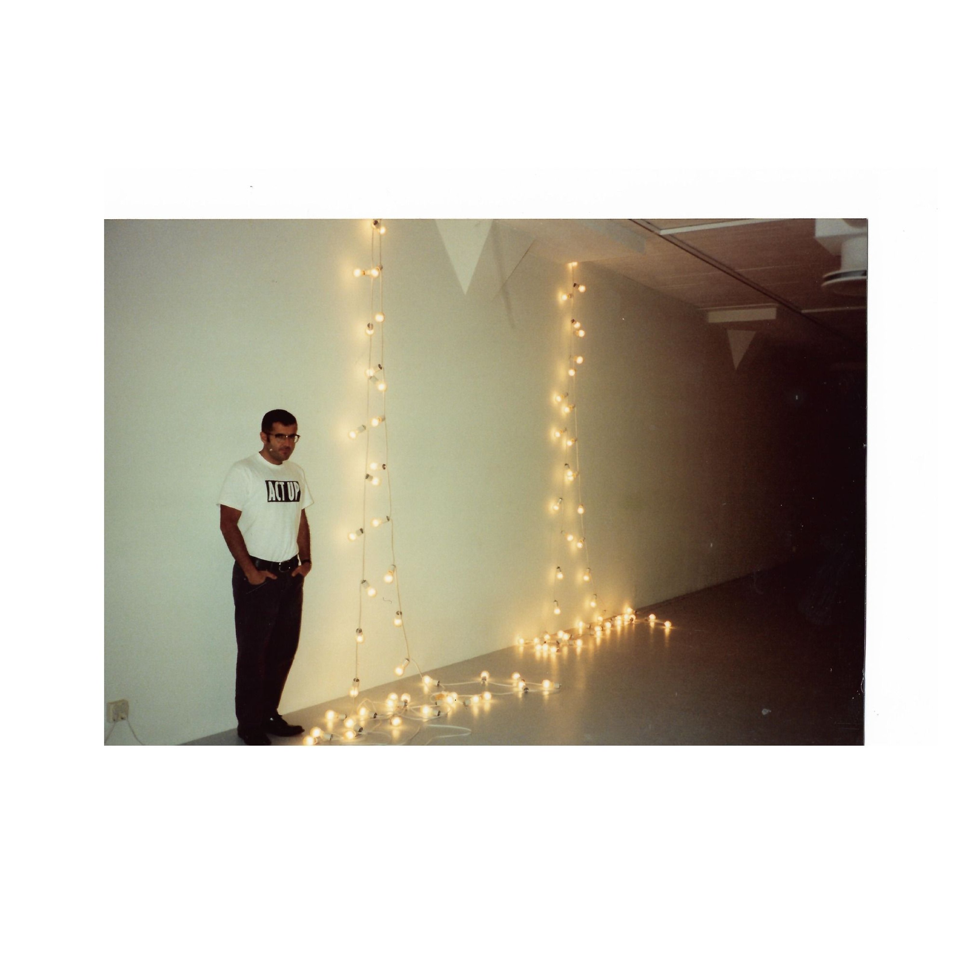 an old photo of the artist felix gonzales