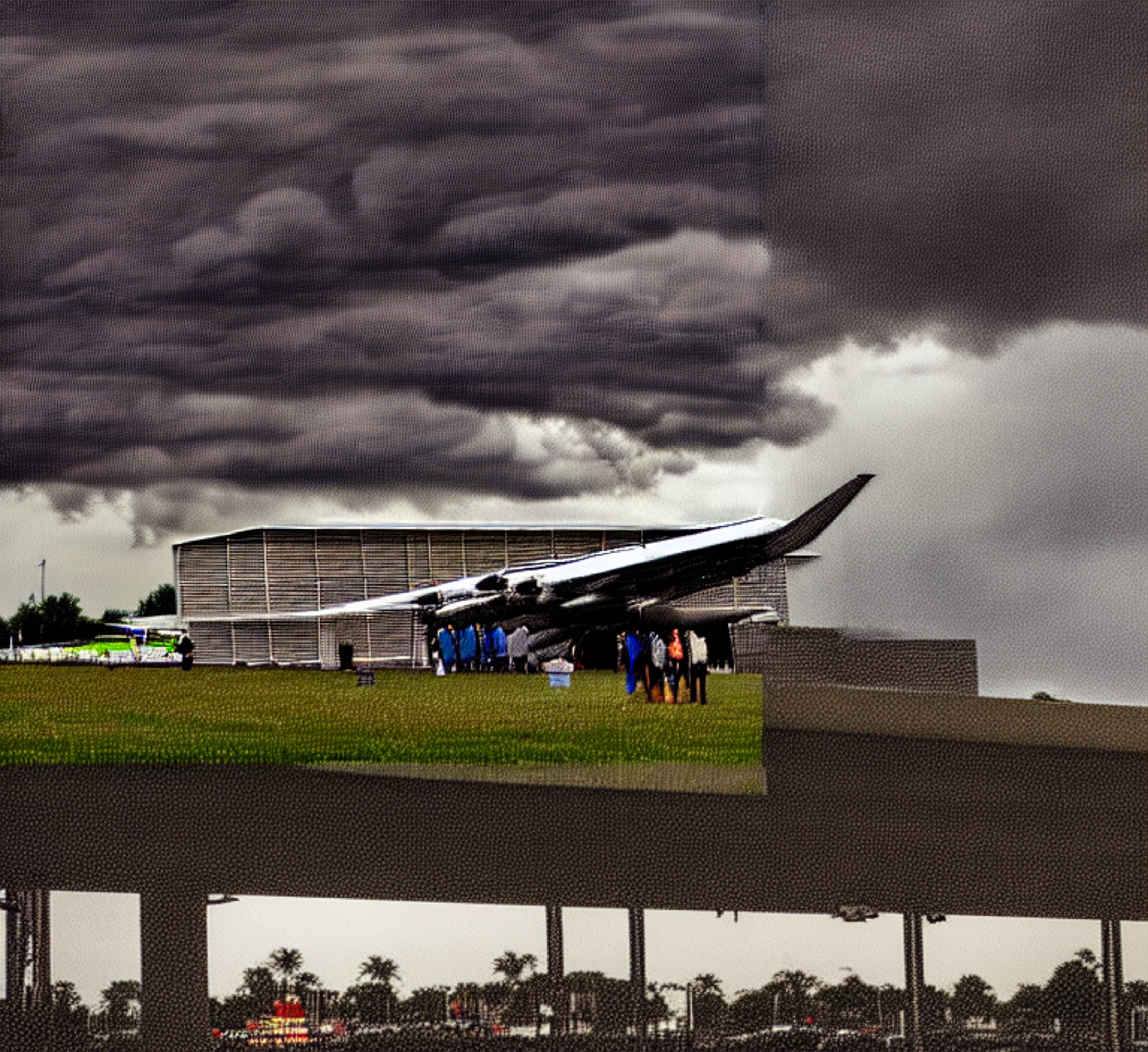 massive_art_fair_structure_being_hit_by_a_storm_with_airplanes_in_the_distance_landing_and_taking_off_from_an_airportpng
